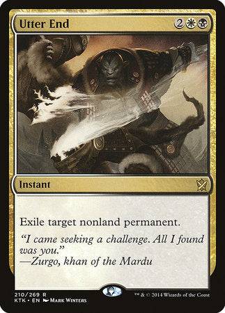 Utter End [Khans of Tarkir] | Good Games Cannington