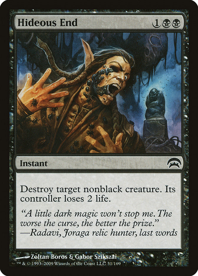 Hideous End [Planechase] | Good Games Cannington