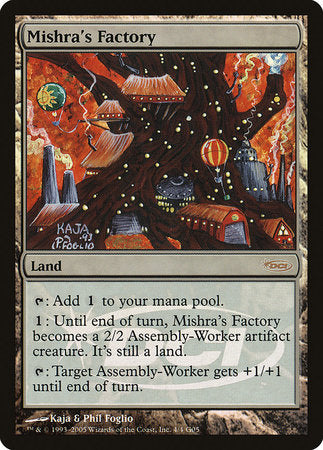Mishra's Factory [Judge Gift Cards 2005] | Good Games Cannington