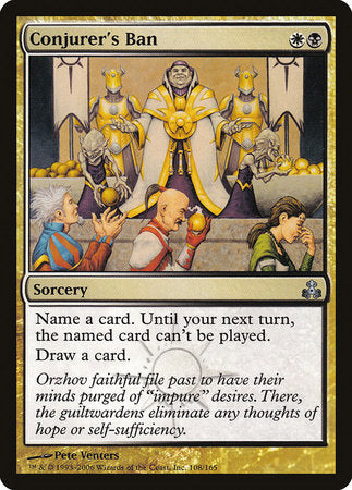 Conjurer's Ban [Guildpact] | Good Games Cannington
