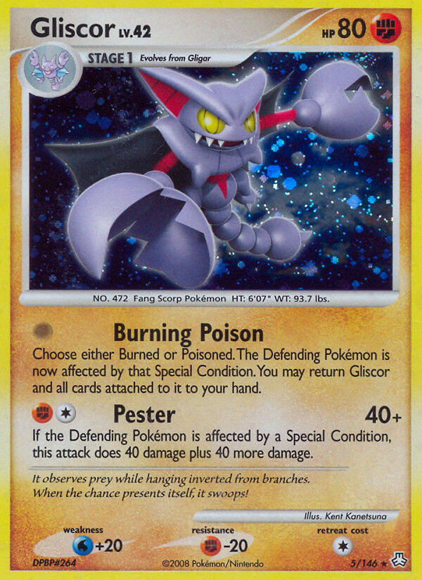 Gliscor (5/146) (Theme Deck Exclusive) [Diamond & Pearl: Legends Awakened] | Good Games Cannington