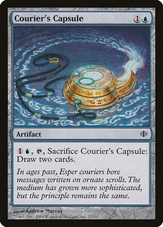 Courier's Capsule [Shards of Alara] | Good Games Cannington