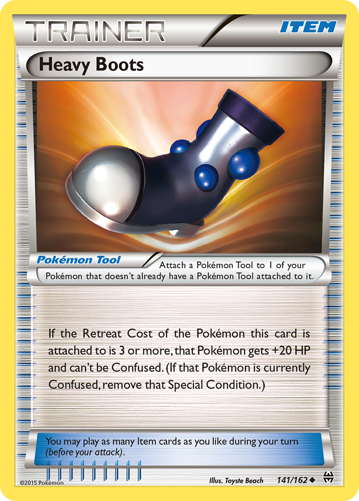 Heavy Boots (141/162) [XY: BREAKthrough] | Good Games Cannington