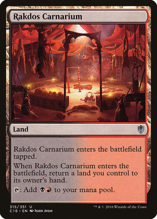 Rakdos Carnarium [Commander 2016] | Good Games Cannington