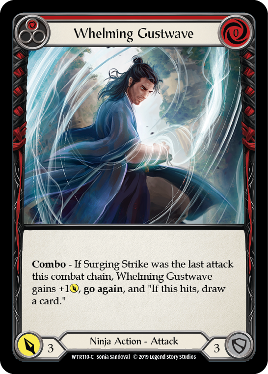Whelming Gustwave (Red) [WTR110-C] Alpha Print Normal | Good Games Cannington