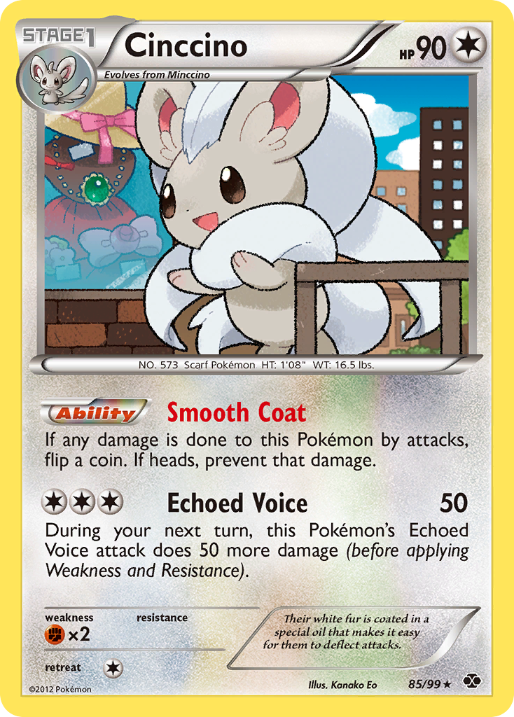 Cinccino (85/99) [Black & White: Next Destinies] | Good Games Cannington