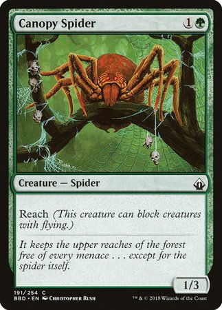 Canopy Spider [Battlebond] | Good Games Cannington