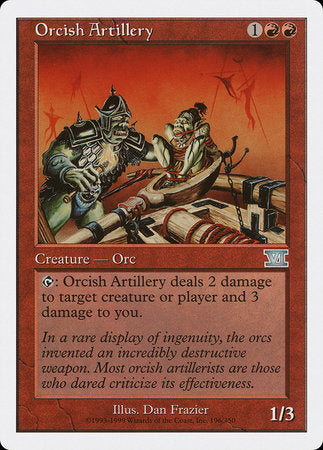 Orcish Artillery [Classic Sixth Edition] | Good Games Cannington