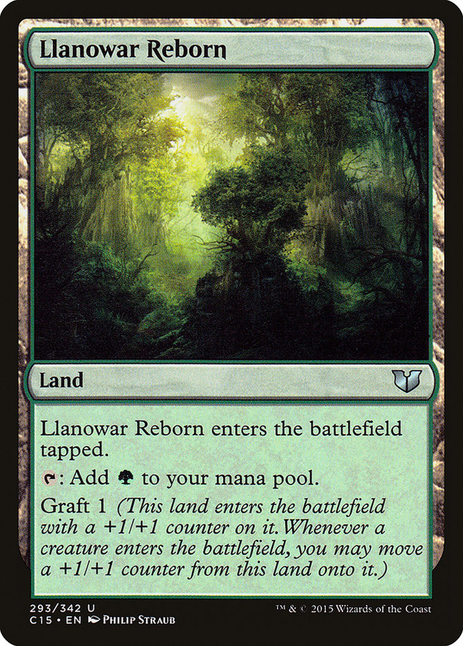 Llanowar Reborn [Commander 2015] | Good Games Cannington