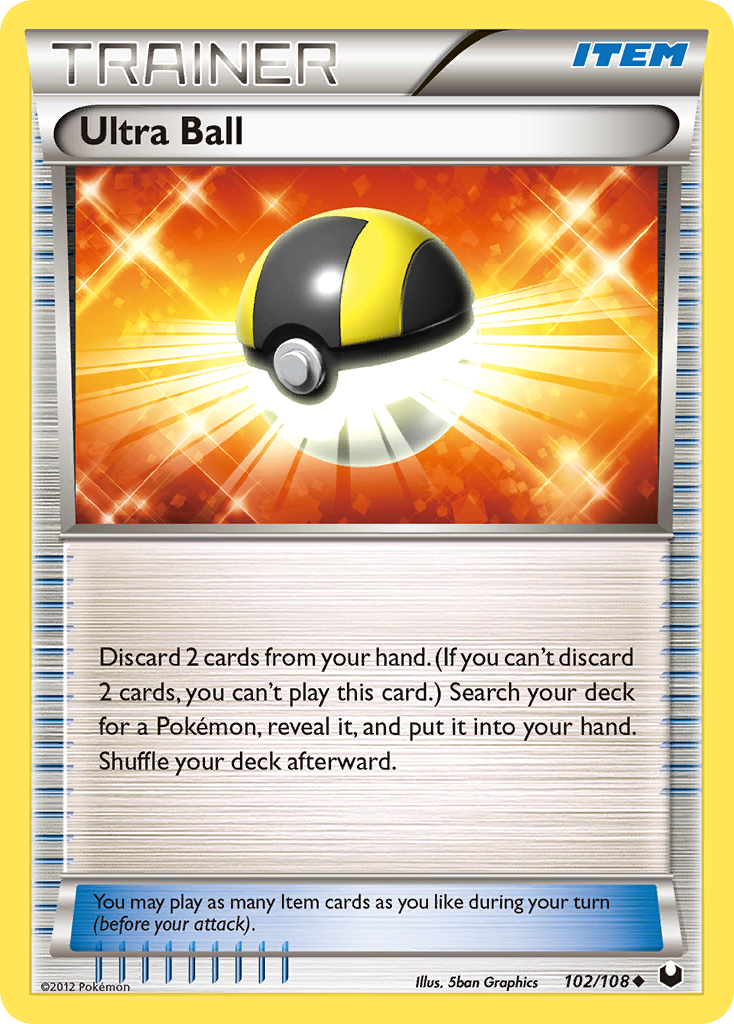 Ultra Ball (102/108) [Black & White: Dark Explorers] | Good Games Cannington