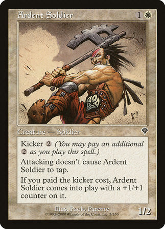 Ardent Soldier [Invasion] | Good Games Cannington