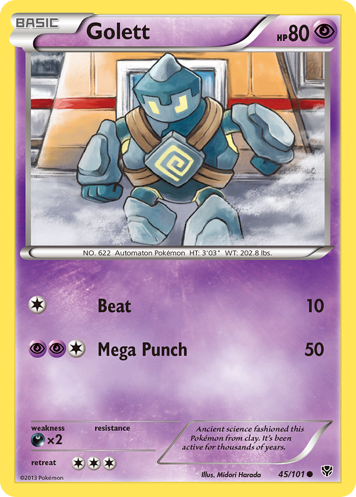 Golett (45/101) [Black & White: Plasma Blast] | Good Games Cannington