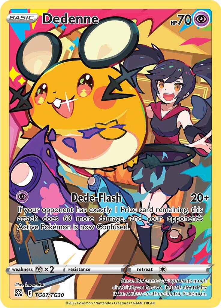 Dedenne (TG07/TG30) [Sword & Shield: Brilliant Stars] | Good Games Cannington