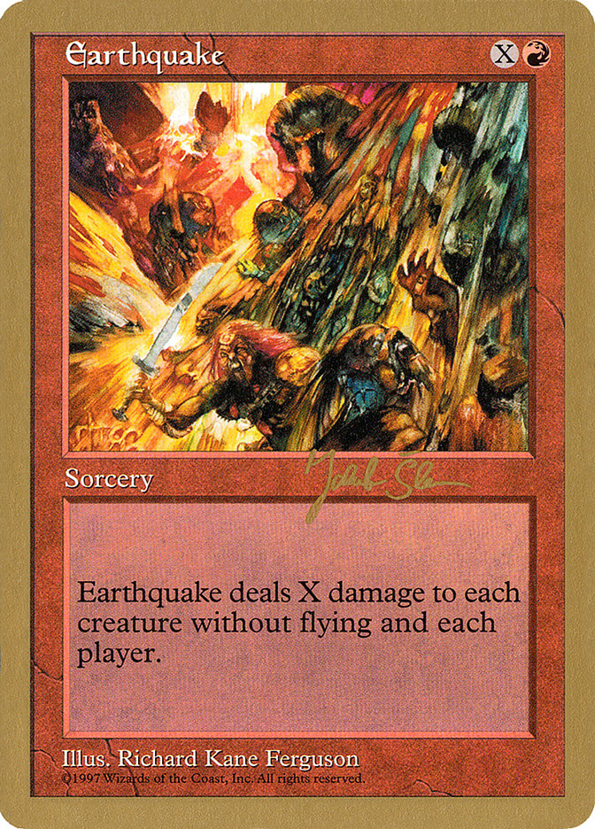 Earthquake (Jakub Slemr) [World Championship Decks 1997] | Good Games Cannington