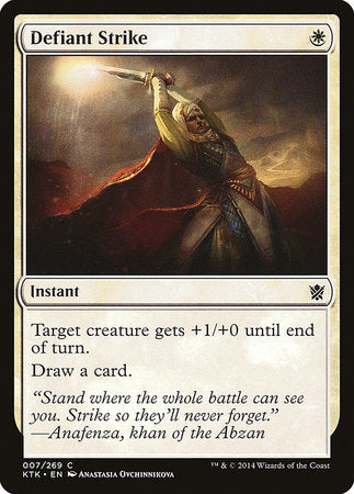 Defiant Strike [Khans of Tarkir] | Good Games Cannington