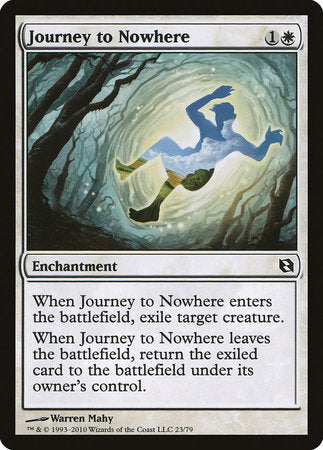 Journey to Nowhere [Duel Decks: Elspeth vs. Tezzeret] | Good Games Cannington