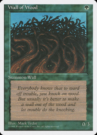 Wall of Wood [Fourth Edition] | Good Games Cannington