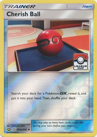 Cherish Ball (191a/236) (League Promo) [Sun & Moon: Unified Minds] | Good Games Cannington