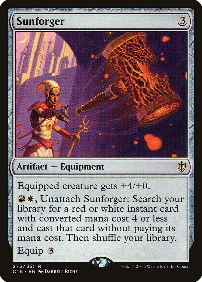 Sunforger [Commander 2016] | Good Games Cannington