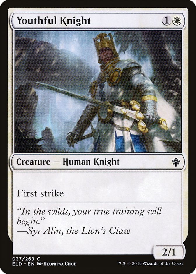 Youthful Knight [Throne of Eldraine] | Good Games Cannington