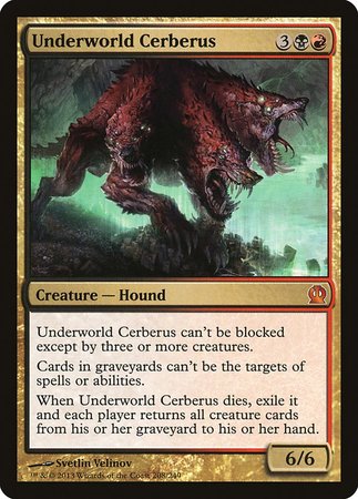 Underworld Cerberus [Theros] | Good Games Cannington