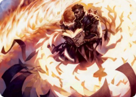 Revel in Silence Art Card [Strixhaven: School of Mages Art Series] | Good Games Cannington