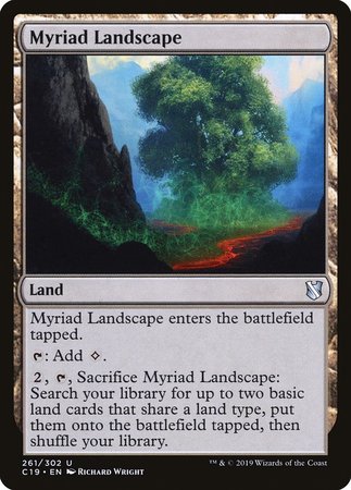 Myriad Landscape [Commander 2019] | Good Games Cannington