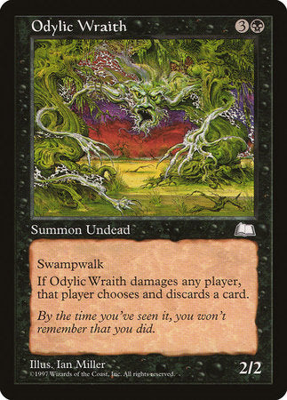 Odylic Wraith [Weatherlight] | Good Games Cannington
