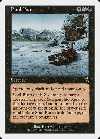 Soul Burn [Deckmasters] | Good Games Cannington