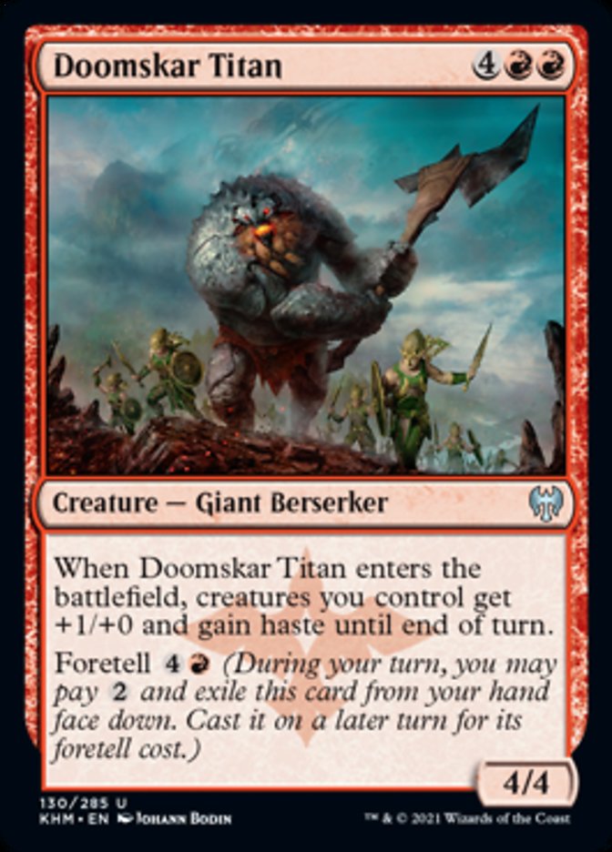 Doomskar Titan [Kaldheim] | Good Games Cannington