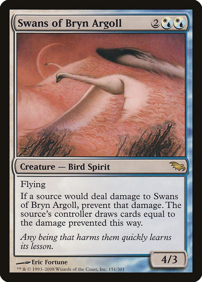 Swans of Bryn Argoll [Shadowmoor] | Good Games Cannington
