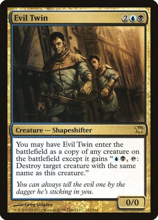 Evil Twin [Innistrad] | Good Games Cannington