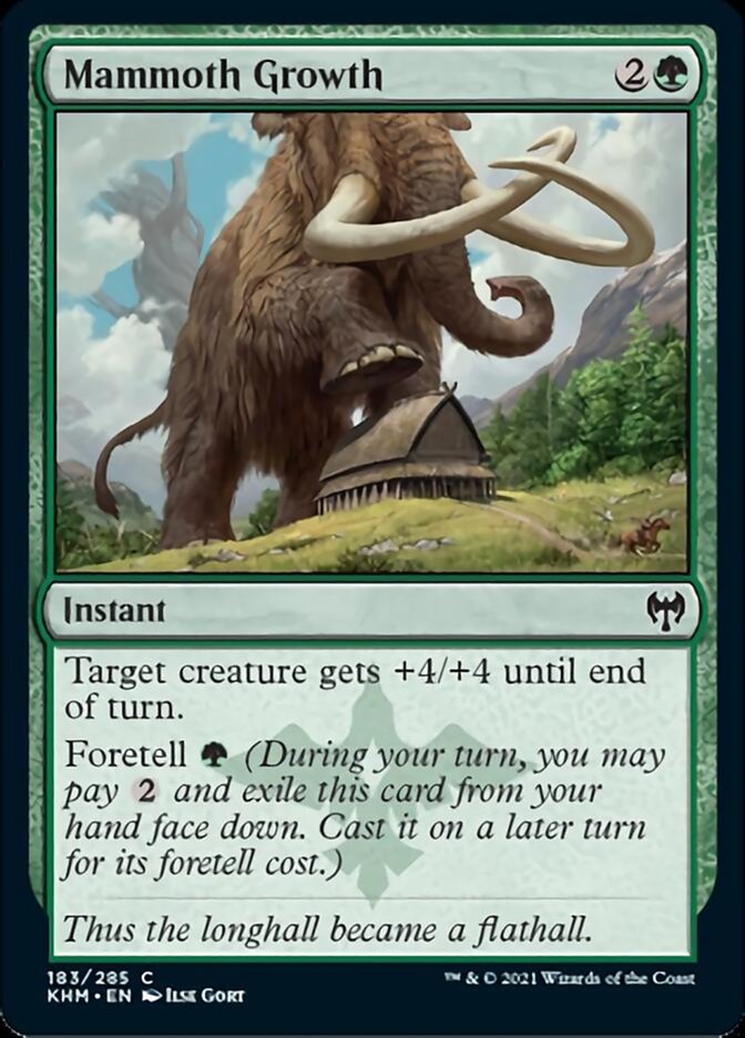 Mammoth Growth [Kaldheim] | Good Games Cannington