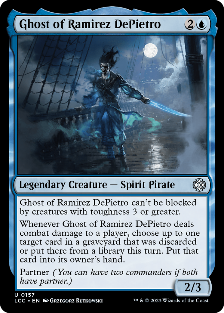 Ghost of Ramirez DePietro [The Lost Caverns of Ixalan Commander] | Good Games Cannington