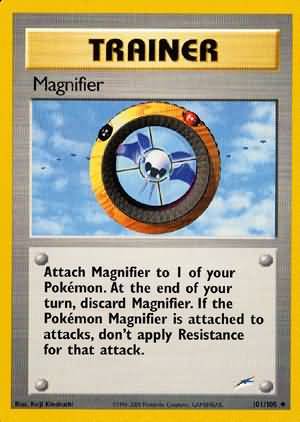 Magnifier (101/105) [Neo Destiny Unlimited] | Good Games Cannington