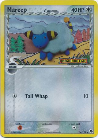 Mareep (54/101) (Delta Species) (Stamped) [EX: Dragon Frontiers] | Good Games Cannington