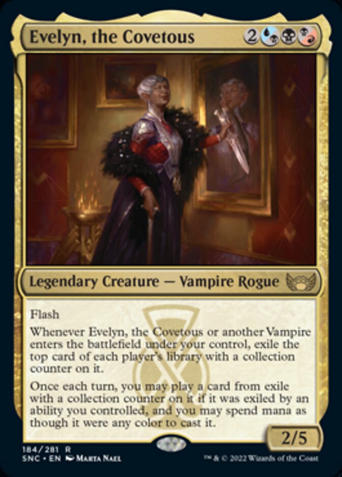 Evelyn, the Covetous [Streets of New Capenna] | Good Games Cannington