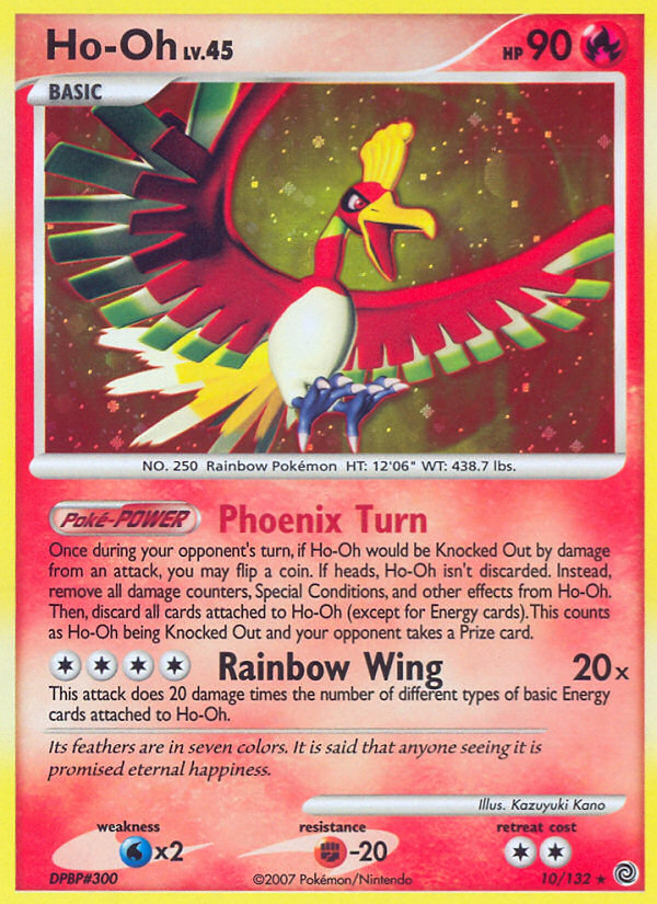 Ho-Oh (10/132) [Diamond & Pearl: Secret Wonders] | Good Games Cannington