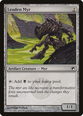 Leaden Myr [Scars of Mirrodin] | Good Games Cannington