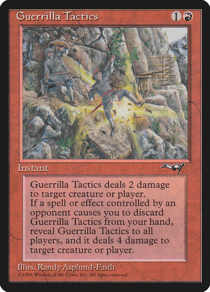 Guerrilla Tactics (Falling) [Alliances] | Good Games Cannington