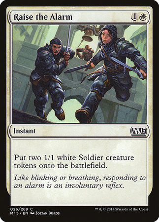 Raise the Alarm [Magic 2015] | Good Games Cannington
