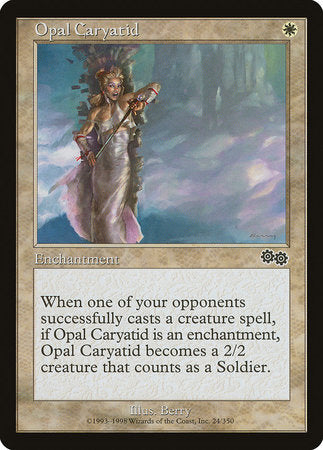 Opal Caryatid [Urza's Saga] | Good Games Cannington