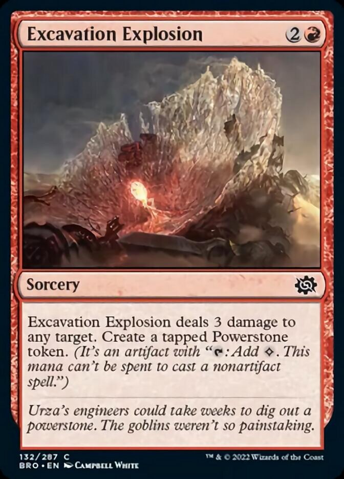 Excavation Explosion [The Brothers' War] | Good Games Cannington