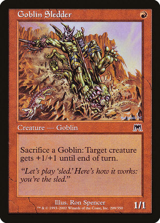 Goblin Sledder [Onslaught] | Good Games Cannington
