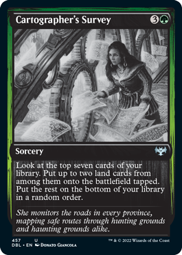 Cartographer's Survey [Innistrad: Double Feature] | Good Games Cannington