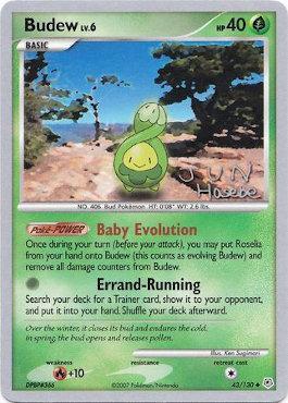 Budew (43/130) (Flyvees - Jun Hasebe) [World Championships 2007] | Good Games Cannington