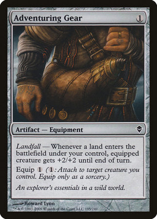 Adventuring Gear [Zendikar] | Good Games Cannington