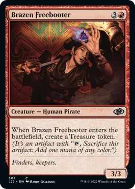 Brazen Freebooter [Jumpstart 2022] | Good Games Cannington