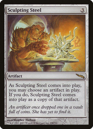 Sculpting Steel [Mirrodin] | Good Games Cannington