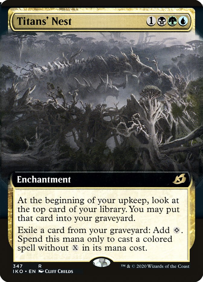 Titans' Nest (Extended Art) [Ikoria: Lair of Behemoths] | Good Games Cannington